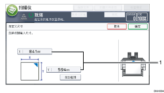 已编号的操作面板屏幕插图