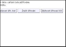 Ilustrace displeje ovládacího panelu