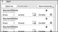 Ilustrace ovládacího panelu