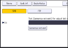 Illustration af displayet på betjeningspanelet