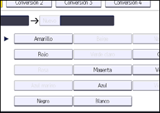 Ilustración de la pantalla panel de mandos