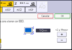 Ilustración de la pantalla panel de mandos