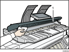 Ilustración de la tapa de originales (ilustración con leyenda numerada)