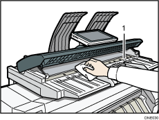 Ilustración de la tapa de originales (ilustración con leyenda numerada)