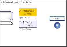 Ilustración de la pantalla panel de mandos