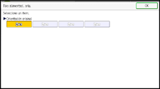 Ilustración de la pantalla panel de mandos