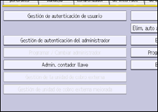 Ilustración de la pantalla panel de mandos