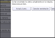 Ilustración de la pantalla panel de mandos