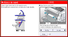 Ilustración de la pantalla panel de mandos