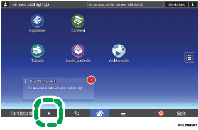 Käyttöpaneelin näyttö