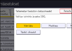 Käyttöpaneelin näyttö