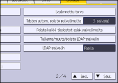 Käyttöpaneelin näyttö