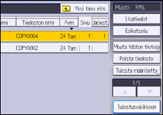 Käyttöpaneelin näyttö