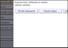 Käyttöpaneelin näyttö