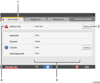 Näytön numeroitu kuva
