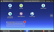 Käyttöpaneelin näyttö