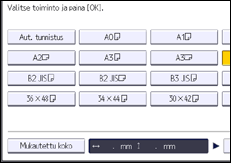 Käyttöpaneelin näyttö