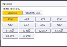 Käyttöpaneelin näyttö