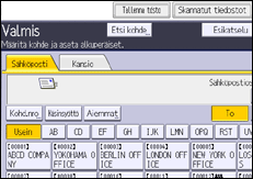 Käyttöpaneelin näyttö
