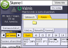 Käyttöpaneelin näyttö