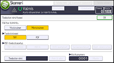 Käyttöpaneelin näyttö