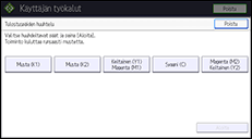 Käyttöpaneelin näyttö
