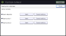 Käyttöpaneelin näyttö