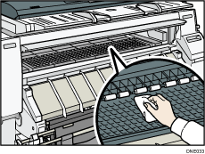 Illustration du capot avant