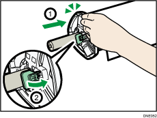 Illustration du support de papier