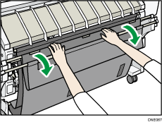 Illustration du panier de sortie