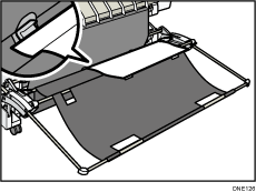 Illustration du panier de sortie