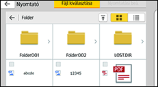 A kezelőpanel ismertetése
