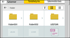 A kezelőpanel ismertetése