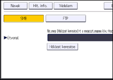A kezelőpanel ismertetése