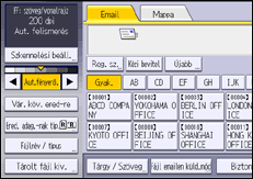A kezelőpanel ismertetése
