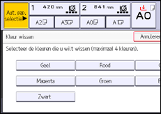 Afbeelding van bedieningspaneel