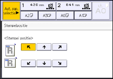Afbeelding van bedieningspaneel