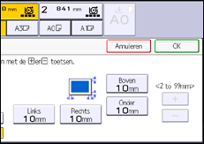 Afbeelding van bedieningspaneel