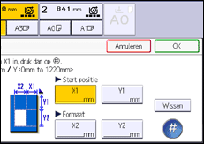 Afbeelding van bedieningspaneel
