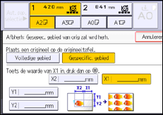 Afbeelding van bedieningspaneel