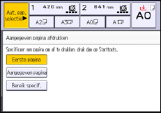 Afbeelding van bedieningspaneel