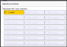 Afbeelding van bedieningspaneel