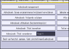 Afbeelding van bedieningspaneel
