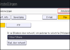 Afbeelding van bedieningspaneel