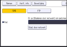 Afbeelding van bedieningspaneel