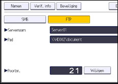 Afbeelding van bedieningspaneel