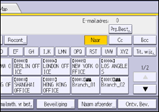 Afbeelding van bedieningspaneel
