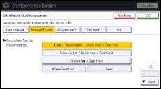 Afbeelding van bedieningspaneel
