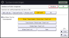 Afbeelding van bedieningspaneel