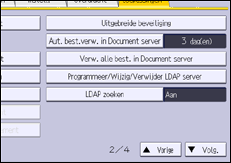 Afbeelding van bedieningspaneel